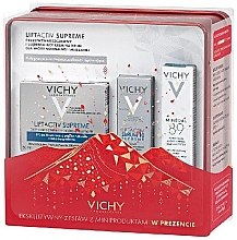 Духи, Парфюмерия, косметика Набор - Vichy Liftactiv Supreme Normal And Combination Skin (cr/50ml + serum/3ml + booster/10ml)