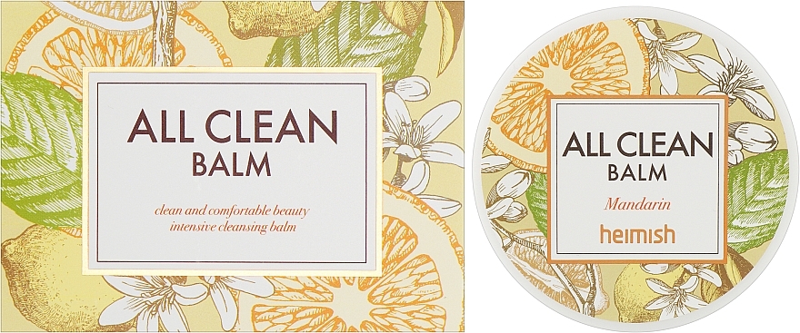 Очищувальний бальзам для зняття макіяжу з мандарином - Heimish All Clean Balm Mandarin — фото N4