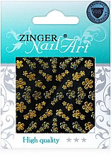 Духи, Парфюмерия, косметика Наклейки для дизайна ногтей, fda-178 - Zinger Nail Art Sticker