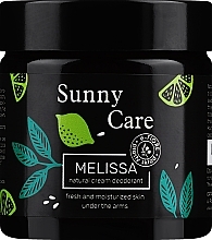Кремовый дезодорант «Мелисса» - E-Fiore Sunny Care Melissa Deodorant — фото N1