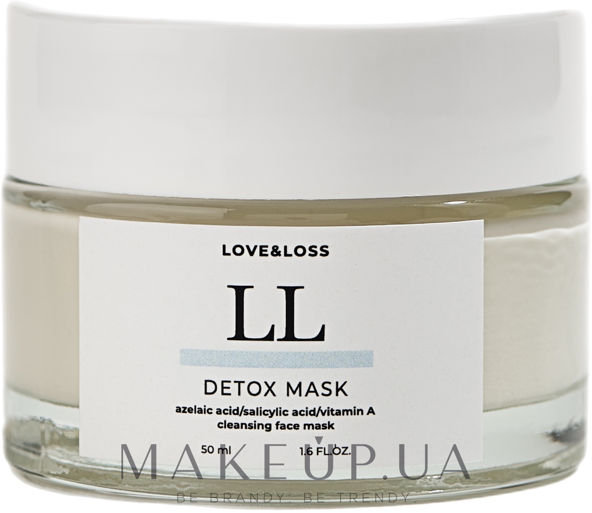 Очищувальна детокс-маска для обличчя - Love&Loss Detox Mask — фото 50ml