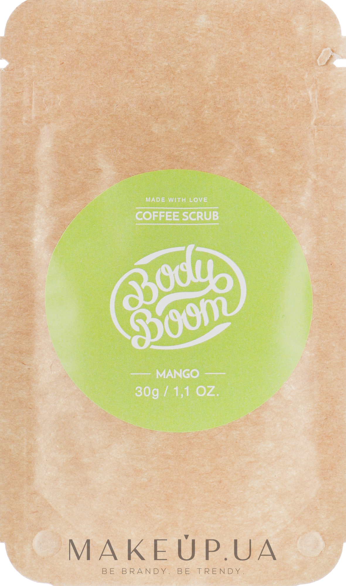 Кавовий скраб, манго - Body Boom Coffee Scrub Mango — фото 30g