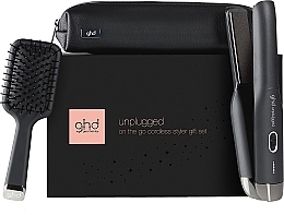 Парфумерія, косметика Набор - Ghd Unplugged On The Go Cordless Styler Gift Set (styler + brush + bag)