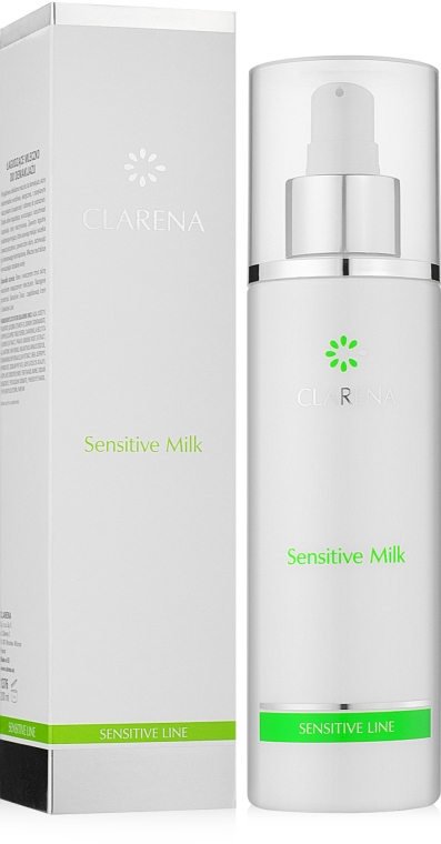Деликатное молочко для демакияжа - Clarena Sensitive Line Sensitive Milk — фото N2