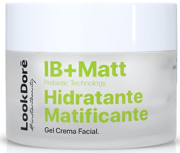 Матирующий гель-крем для проблемной кожи - LookDore IB+Matt Mattifying Moisturizing Gel Cream — фото N1