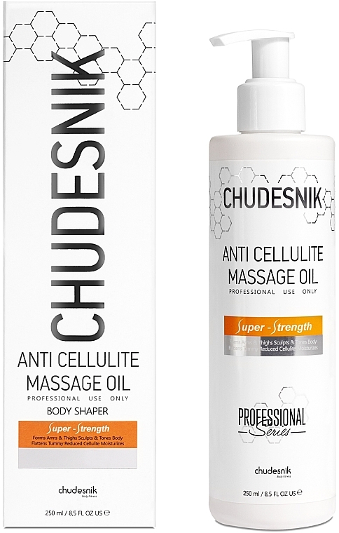 Масло массажное для тела антицеллюлитное - Chudesnik Anti Cellulite Massage Oil  — фото N2