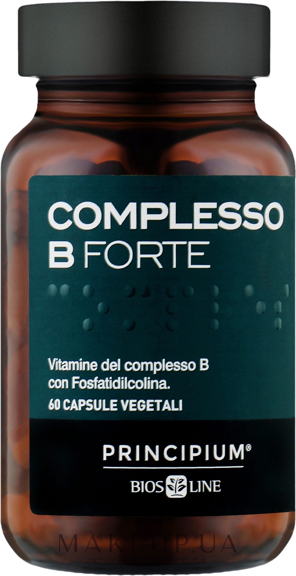 Харчова добавка «Вітамін В Форте» - BiosLine Principium B Forte — фото 60шт