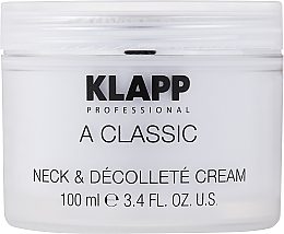 Крем для шиї і декольте - Klapp A Classic Neck & Decollete Cream — фото N3