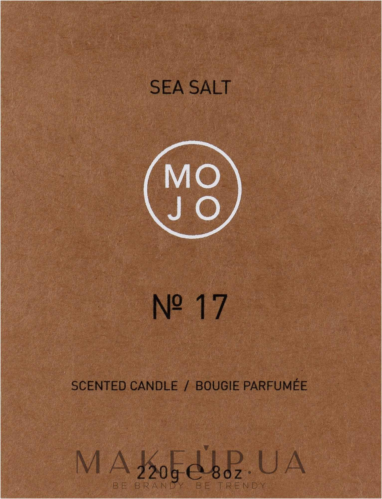 Ароматическая свеча №17 - Mojo Sea Salt №17 Scented Candle — фото 220g