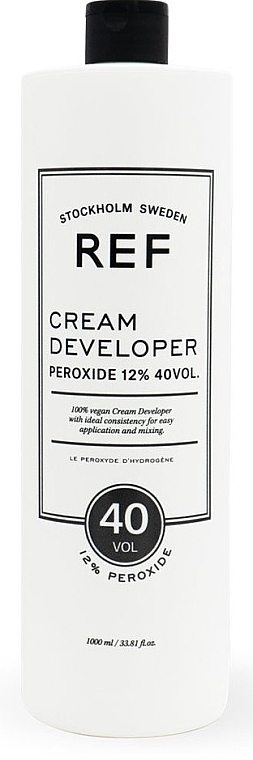 Крем-окислювач - REF Cream Developer Peroxide 12% 40Vol — фото N1