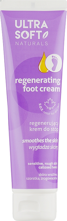 Регенерувальний крем для ніг  - Ultra Soft Naturals Regenerating Foot Cream