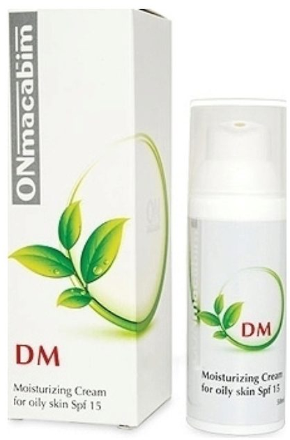 Зволожувальний крем для жирної шкіри - Onmacabin DM Moisturizing Cream Oil Free SPF 15 — фото N3