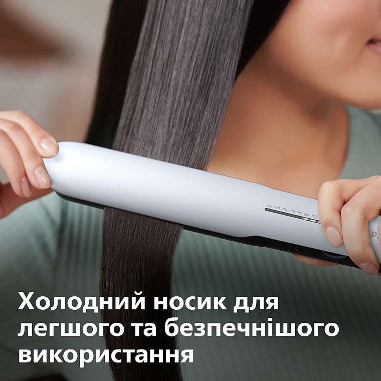 Стайлер для волос, голубой - Philips Straightener Series 5000 BHS520/00 — фото N14