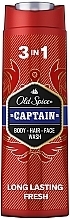 Духи, Парфюмерия, косметика Шампунь-гель для душа 2в1 - Old Spice Captain Shower Gel + Shampoo 