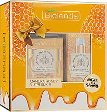 Духи, Парфюмерия, косметика Набор - Bielenda Manuka Honey (cr/50ml + serum/30ml)