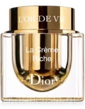 Духи, Парфюмерия, косметика Крем для лица насыщенной текстуры - Dior L`or De Vie La Creme Creme Riche (тестер)