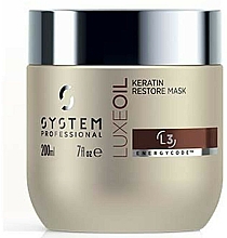 Парфумерія, косметика Маска з кератином - Wella System Professional Dia Luxoil Keratin Restore Maske