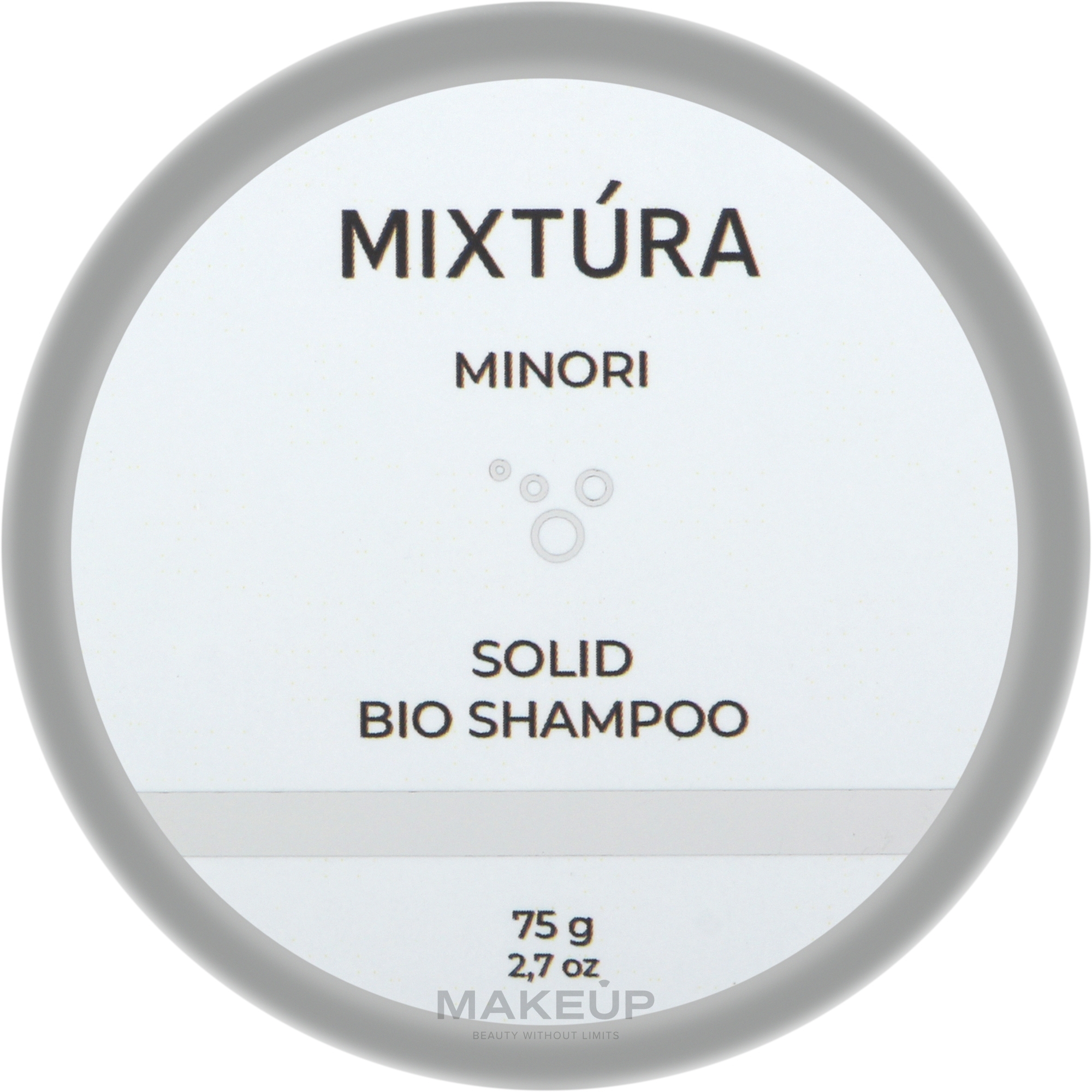 Твердий шампунь - Mixtura Minori Solid Bio Shampoo — фото 75g
