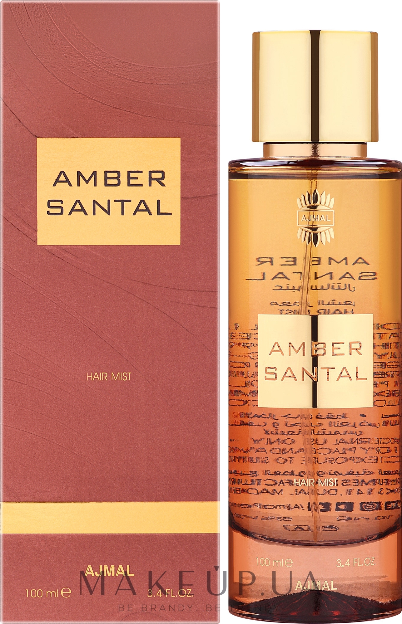 Ajmal Amber Santal - Парфюмированный спрей для волос — фото 100ml