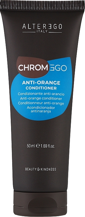 Кондиціонер для нейтралізації помаранчевого пігменту - Alter Ego ChromEgo Anti-Orange Conditioner — фото N1