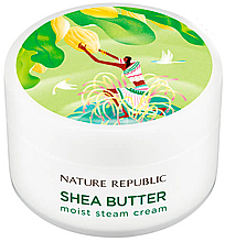 Парфумерія, косметика Зволожувальний паровий крем для обличчя - Nature Republic Shea Butter Moist Steam Cream