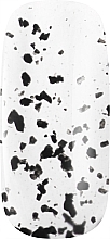 Матовый топ с эффектом камней - Semilac Top No Wipe Stone Effect Mat — фото N3