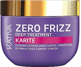 Парфумерія, косметика Розгладжувальна маска для волосся - Kativa Zero Frizz Deep Treatment