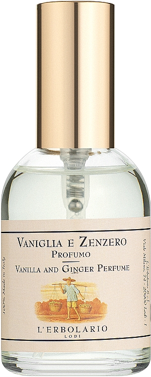 L'Erbolario Acqua Di Profumo Vanilla & Ginger - Парфюмированная вода