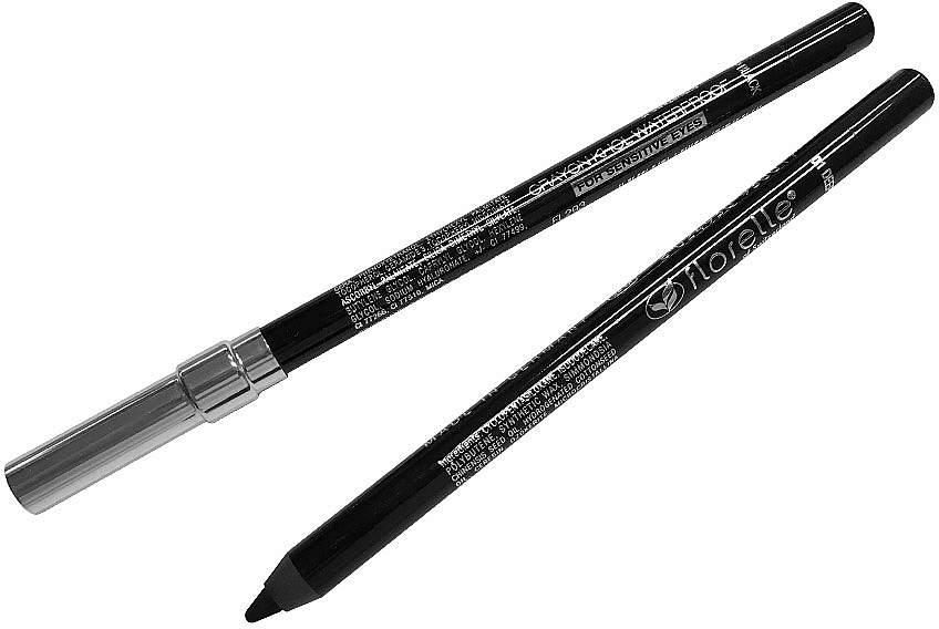 Водостойкий карандаш для глаз - Florelle Crayon Khol Waterproof  — фото N2