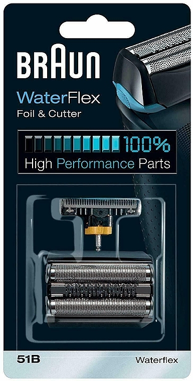 Бриюча сітка та ріжучий блок - Braun WaterFlex Foil & Cutter 51B — фото N1