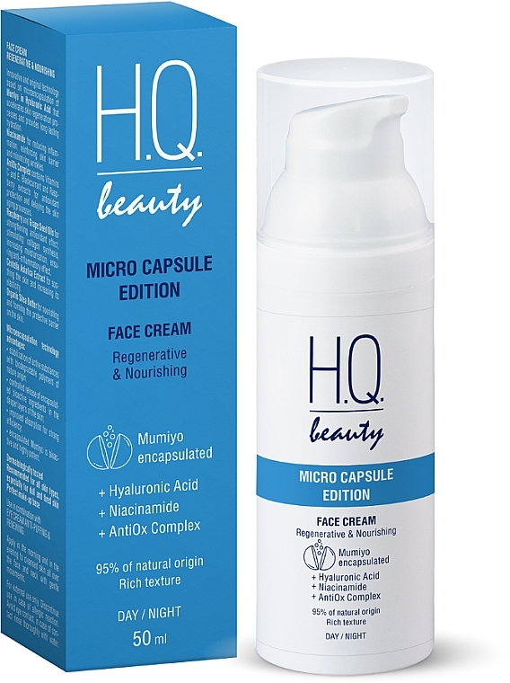 Крем для лица "Регенерация и питание" - H.Q.Beauty Micro Capsule Edition Face Cream — фото N1