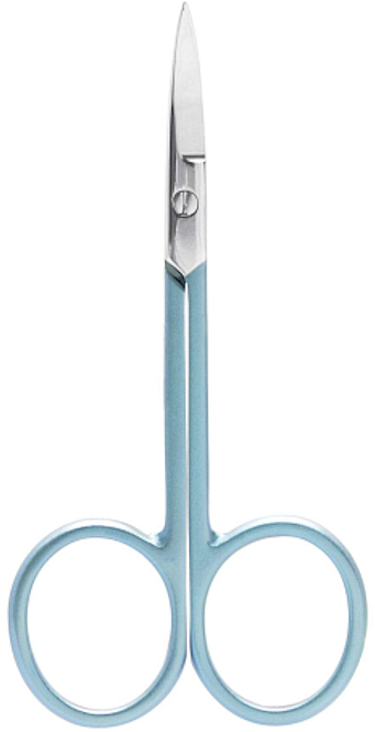 Ножницы для кутикулы, синий - Titania Cuticle Scissors Blue — фото N1