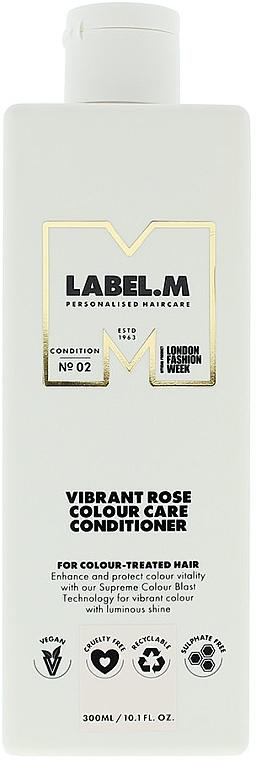 Кондиционер для окрашеных волос - Label.m Vibrant Rose Colour Care Conditioner  — фото N1