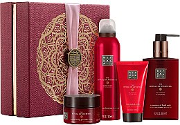 Парфумерія, косметика Набір - Rituals The Ritual of Ayurveda Medium Gift Set (scr/125g + h/wash/300ml + sh/gel/200ml + b/cr/70ml)