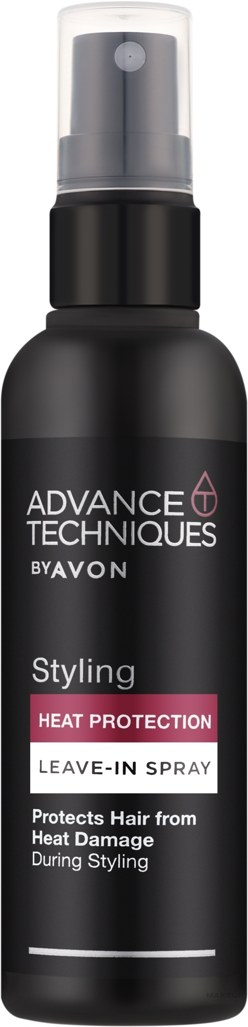 Термозащитный спрей для волос - Avon Advance Techniques Styling Heat Protection Leave-in Spray — фото 100ml