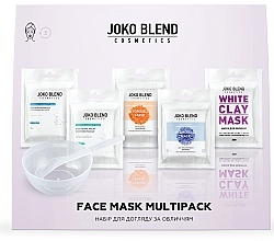 Парфумерія, косметика Набір для догляду за обличчям, 7 продуктів - Joko Blend Face Mask Multipack