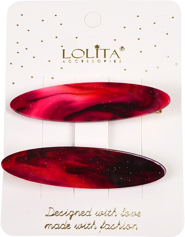 Заколка для волос, мрамор - Lolita Accessories  — фото N1