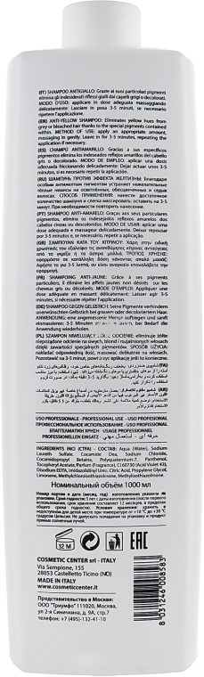 Шампунь проти ефекту жовтизни - Shot Ambition Tech Reset Anti-Yellowing Shampoo — фото N4