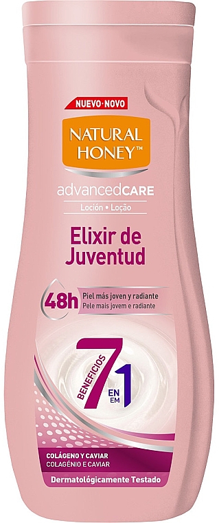 Лосьйон для тіла - Natural Honey Elixir Of Youth Lotion 7 en 1 — фото N1