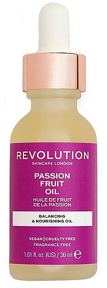 Олія маракуйї для жирної шкіри обличчя - Revolution Skincare Passion Fruit Oil — фото N1