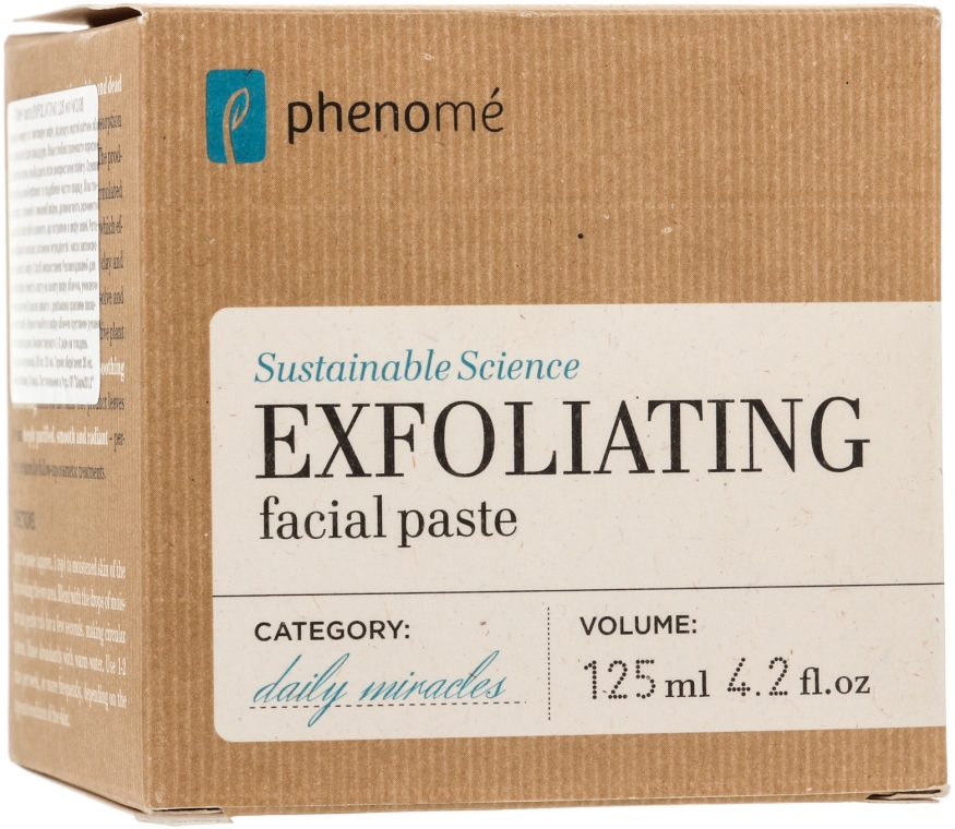 Пилинг-паста для лица - Phenome Exfoliating Facial Pasta — фото N2