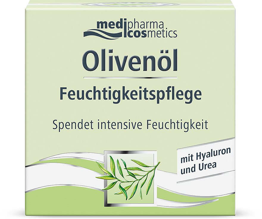 Крем для обличчя "Зволожувальний, з гіалуроновою кислотою" - D'oliva Pharmatheiss (Olivenöl) Cosmetics Hydro Body Care — фото N2