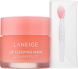 Ночная маска для губ с экстрактом грейпфрута - Laneige Lip Sleeping Mask Grapefruit — фото N5