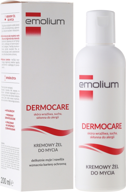 Крем-гель для душа - Emolium Dermocare Shower Cream-Gel — фото N1