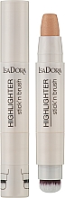 Парфумерія, косметика IsaDora Stick'n Brush Highlighter - IsaDora Stick'n Brush Highlighter