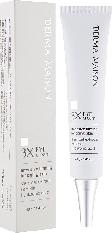Крем для очей зі стволовими клітинами й пептидами - Medi-peel Derma Maison 3x Eye Cream — фото N2