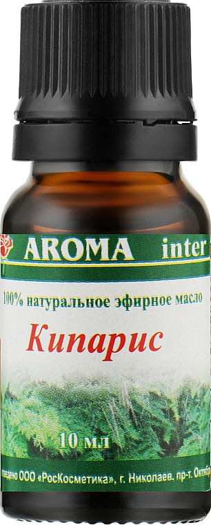 Эфирное масло "Кипарис" - Aroma Inter — фото N1