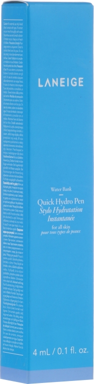 Карандаш для мгновенного увлажнения кожи - Laneige Water Bank Quick Hydro Pen — фото N1