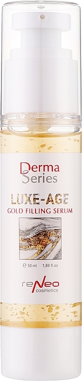 Восстанавливающая сыворотка для упругости кожи - Derma Series Luxe-Age Gold Filling Serum — фото N1