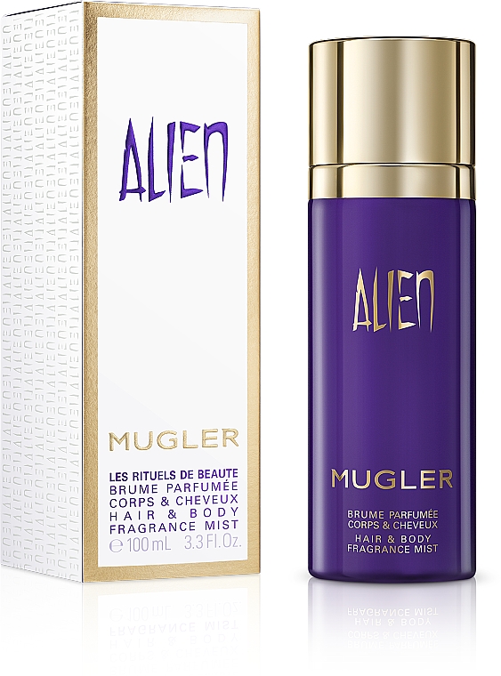 Mugler Alien Hair & Body Mist - Мист для тела и волос — фото N2